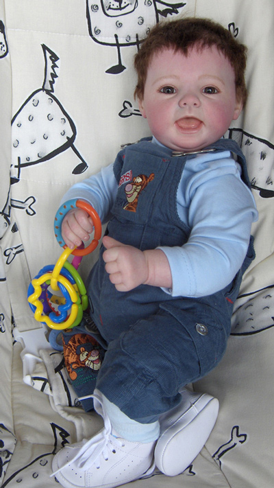 Reborn baby doll - Klik her for store fotos